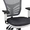 Flash Furniture Office Chair, Mesh, Dark Gray Mesh/White Frame HL-0001-WH-DKGY-GG - alternate 9